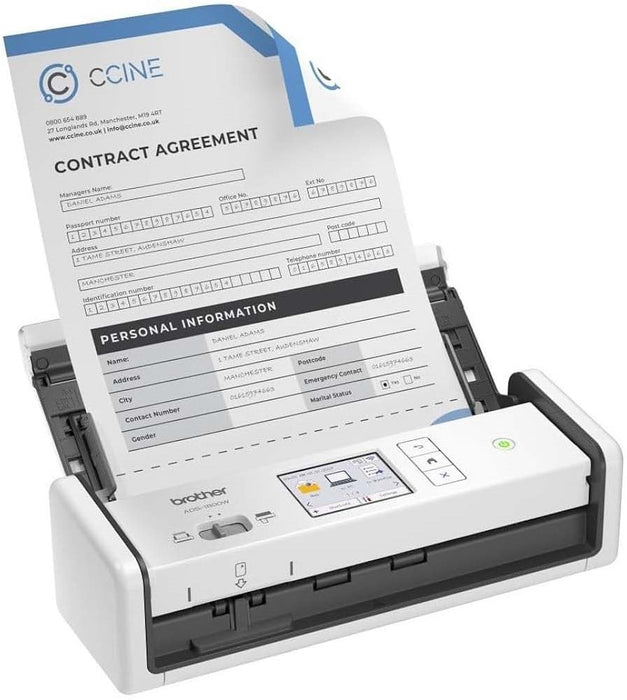 Brother ADS1800w Compact ADF Scanner