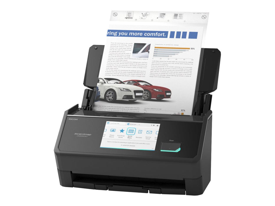 Fujitsu Scansnap ix2500 A4 ADF Scanner Black edition